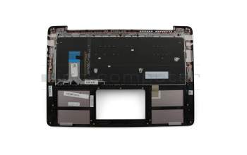 0KNB0-2632GE00 Original Asus Tastatur inkl. Topcase DE (deutsch) schwarz/silber mit Backlight