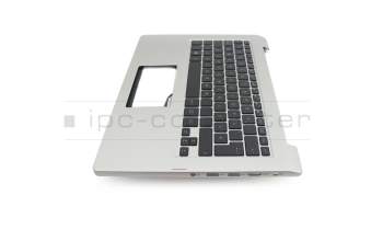 0KNB0-3120GE00 Original Asus Tastatur inkl. Topcase DE (deutsch) schwarz/silber