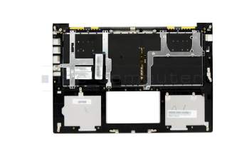 0KNB0-3625GE00 Original Asus Tastatur inkl. Topcase DE (deutsch) schwarz/silber mit Backlight