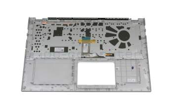 0KNB0-561PGE00 Original Asus Tastatur inkl. Topcase DE (deutsch) silber/silber mit Backlight