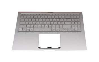 0KNB0-563CSF00 Original Asus Tastatur inkl. Topcase SF (schweiz-französisch) silber/silber mit Backlight