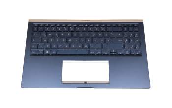 0KNB0-563PGE00 Original Pegatron Tastatur inkl. Topcase DE (deutsch) blau/blau mit Backlight