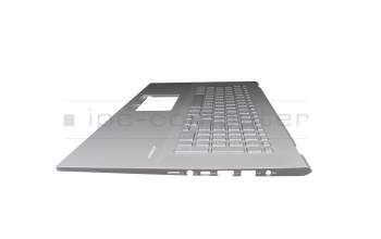 0KNB0-611AGE00 Original Asus Tastatur inkl. Topcase DE (deutsch) silber/silber