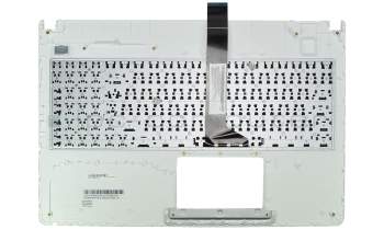 0KNB0-6124SF00 Original Asus Tastatur inkl. Topcase SF (schweiz-französisch) schwarz/weiß