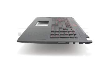 0KNB0-6615GE00 Original Asus Tastatur inkl. Topcase DE (deutsch) schwarz/schwarz mit Backlight