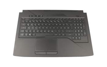 0KNB0-661AGE00 Original Asus Tastatur inkl. Topcase DE (deutsch) schwarz/schwarz mit Backlight