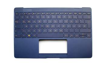 0KNB0-D604GE00 Original Asus Tastatur inkl. Topcase DE (deutsch) blau mit Backlight