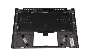 0KNR0-261AGE0020530002E Original Asus Tastatur inkl. Topcase DE (deutsch) schwarz/grau mit Backlight