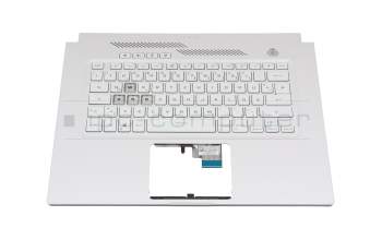 0KNR0-261DGE00 Original Asus Tastatur inkl. Topcase DE (deutsch) weiß/weiß mit Backlight