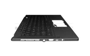 0KNR0-261FGE00 Original Asus Tastatur inkl. Topcase DE (deutsch) schwarz/grau mit Backlight