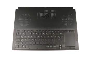 0KNR0-6617GE00 Original Asus Tastatur inkl. Topcase DE (deutsch) schwarz/schwarz mit Backlight