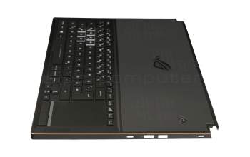 0KNR0-6617GE00 Original Asus Tastatur inkl. Topcase DE (deutsch) schwarz/schwarz mit Backlight