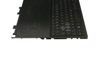 0KNR0-661DGE00 Original Asus Tastatur inkl. Topcase DE (deutsch) schwarz/schwarz mit Backlight