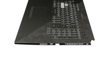 0KNR0-661GGE00 Original Asus Tastatur inkl. Topcase DE (deutsch) schwarz/schwarz mit Backlight