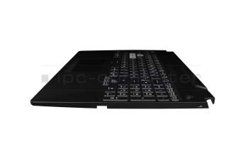 0KNR0-661VGE00 Original Asus Tastatur inkl. Topcase DE (deutsch) schwarz/transparent/schwarz mit Backlight