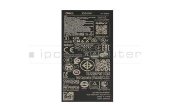 0MW1G8 Original Dell USB-C Netzteil 130,0 Watt