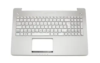 90NB00K1-R31GE0 Asus Tastatur inkl. Topcase DE (deutsch) silber/silber mit Backlight