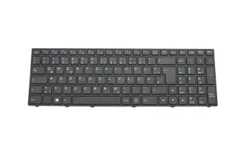 6-80-WA500-070-1 Original Clevo Tastatur DE (deutsch) schwarz