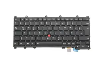 00PA136 Original Lenovo Tastatur DE (deutsch) schwarz mit Backlight und Mouse-Stick