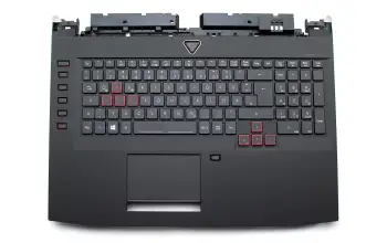 13N0-F4A0801 Original Acer Tastatur inkl. Topcase DE (deutsch) schwarz/schwarz mit Backlight