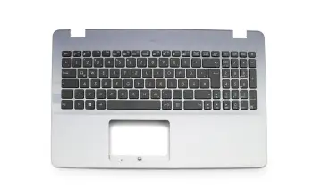 90NB0FD2-R31GE0 Original Asus Tastatur inkl. Topcase DE (deutsch) schwarz/silber