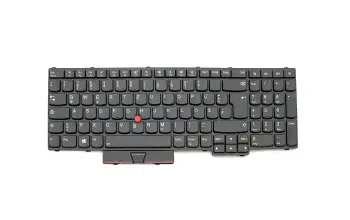 01HW212 Original Lenovo Tastatur DE (deutsch) schwarz mit Backlight und Mouse-Stick
