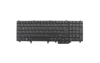 00XK1 Original Dell Tastatur DE (deutsch) schwarz mit Backlight und Mouse-Stick