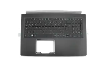 6B.GS1N2.012 Original Acer Tastatur inkl. Topcase DE (deutsch) schwarz/grau mit Backlight