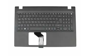 Tastatur inkl. Topcase DE (deutsch) schwarz/schwarz original für Acer Extensa 2511