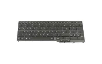 CP724626-01 Original Fujitsu Tastatur DE (deutsch) schwarz/grau ohne Backlight