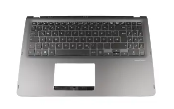 0KNB0-5633GE00 Original Asus Tastatur inkl. Topcase DE (deutsch) schwarz/grau mit Backlight