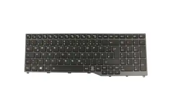 FUJ:CP757771-XX Original Fujitsu Tastatur DE (deutsch) schwarz mit Backlight