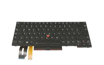 01YP372 Original Lenovo Tastatur DE (deutsch) schwarz mit Backlight und Mouse-Stick