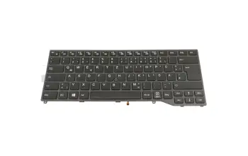 34068019 Original Fujitsu Tastatur DE (deutsch) schwarz mit Mouse-Stick