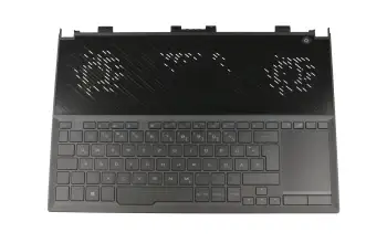 13N1-64A0311 Original Asus Tastatur inkl. Topcase DE (deutsch) schwarz/schwarz mit Backlight