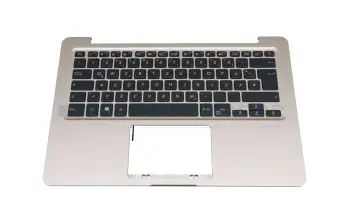 0KNB0-F622GE00 Original Asus Tastatur inkl. Topcase DE (deutsch) schwarz/champagner mit Backlight