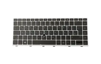 L14378-041 Original HP Tastatur DE (deutsch) schwarz mit Backlight und Mouse-Stick (SureView)