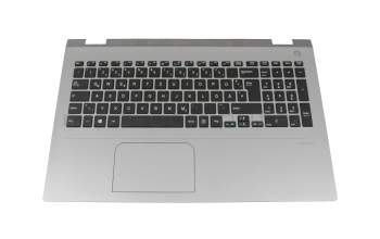 Tastatur inkl. Topcase DE (deutsch) schwarz/silber original für Medion Akoya E6439 (F15KUR)