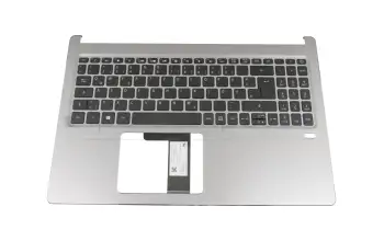 13N1-50A0401 Original Acer Tastatur inkl. Topcase DE (deutsch) schwarz/silber mit Backlight