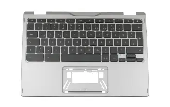 Tastatur inkl. Topcase DE (deutsch) schwarz/grau original für Acer Chromebook Spin 11 (CP311-1HN)