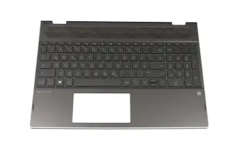 45M0EHCS0026 Original HP Tastatur inkl. Topcase DE (deutsch) schwarz/schwarz mit Backlight