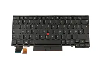 01YP132 Original Lenovo Tastatur DE (deutsch) schwarz mit Backlight und Mouse-Stick