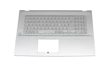 90NB0L61-R31GE0 Original Asus Tastatur inkl. Topcase DE (deutsch) silber/silber mit Backlight