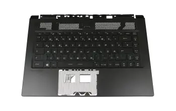 957-16Q21E-C06 Original MSI Tastatur inkl. Topcase DE (deutsch) schwarz/schwarz mit Backlight