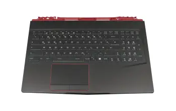 957-16P11E-C25 Original MSI Tastatur inkl. Topcase DE (deutsch) schwarz/schwarz mit Backlight