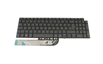 5TPPT Original Dell Tastatur DE (deutsch) grau mit Backlight