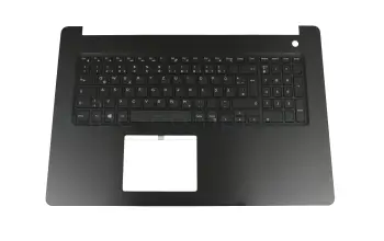 JW3GR Original Dell Tastatur inkl. Topcase DE (deutsch) schwarz/schwarz