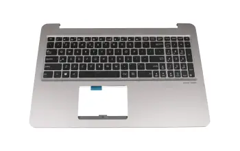 90NB0CB1-R31UI1 Original Asus Tastatur inkl. Topcase US (englisch) schwarz/grau mit Backlight