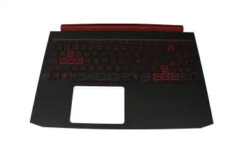 Tastatur inkl. Topcase DE (deutsch) schwarz/schwarz mit Backlight original f&uuml;r Acer Nitro 5 (AN515-54)