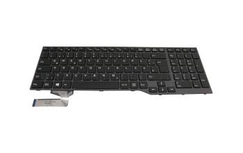 S26391-F2336-B221 Original Fujitsu Tastatur DE (deutsch) schwarz/schwarz mit Backlight